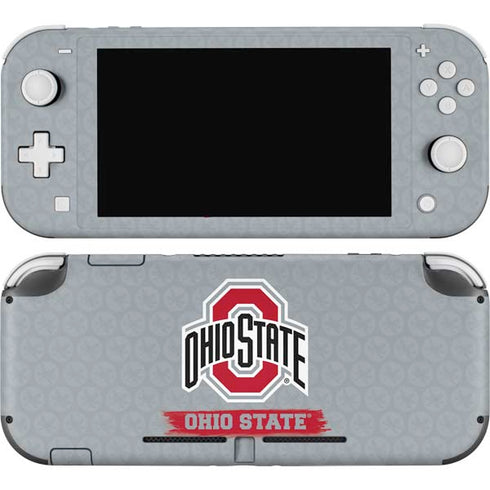 Ohio State University Distressed Logo Nintendo Switch Lite Skin